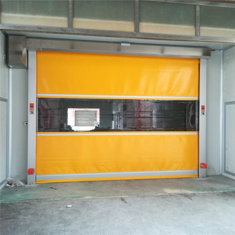 軟質(zhì)快卷門(mén)廠(chǎng)家 自動(dòng)工業(yè)門(mén)圖片 防塵保溫PVC快速高速門(mén)